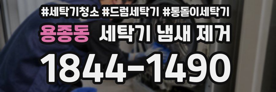 용종동 세탁기 냄새 제거