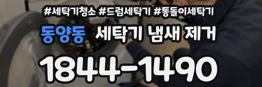 동양동 세탁기 냄새 제거