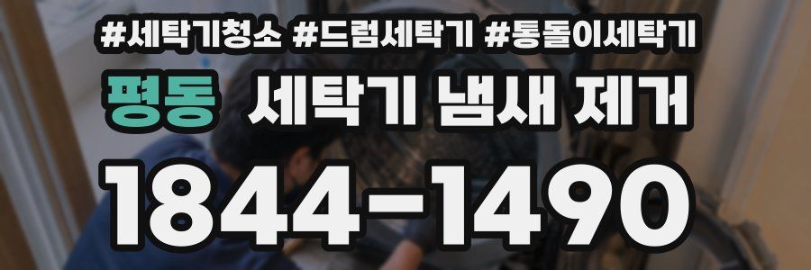평동 세탁기 냄새 제거