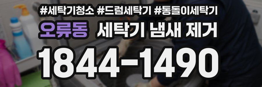 오류동 세탁기 냄새 제거