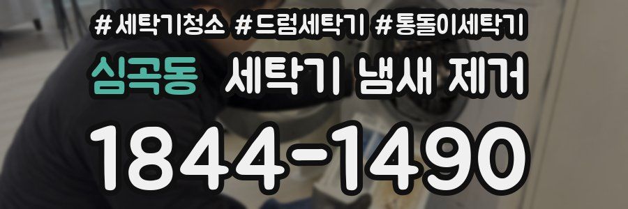 심곡동 세탁기 냄새 제거