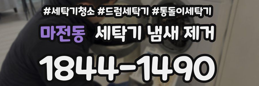 마전동 세탁기 냄새 제거