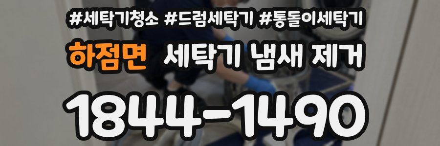 하점면 세탁기 냄새 제거