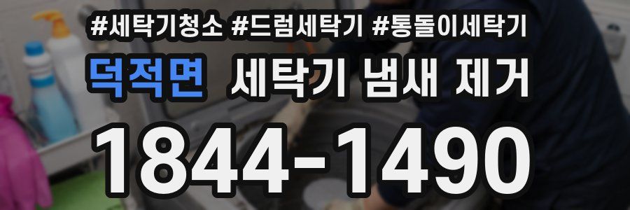 덕적면 세탁기 냄새 제거