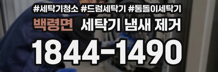 백령면 세탁기 냄새 제거