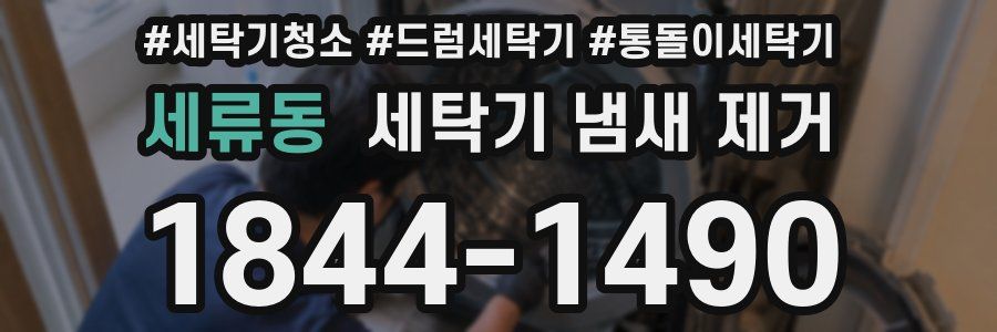 세류동 세탁기 냄새 제거