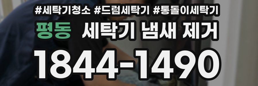 평동 세탁기 냄새 제거