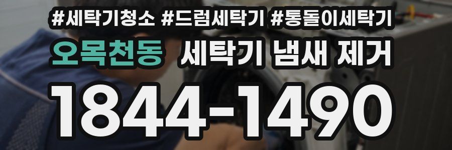 오목천동 세탁기 냄새 제거