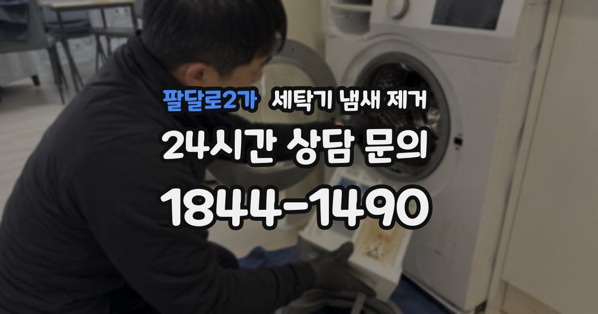 팔달로2가 세탁기 냄새 제거