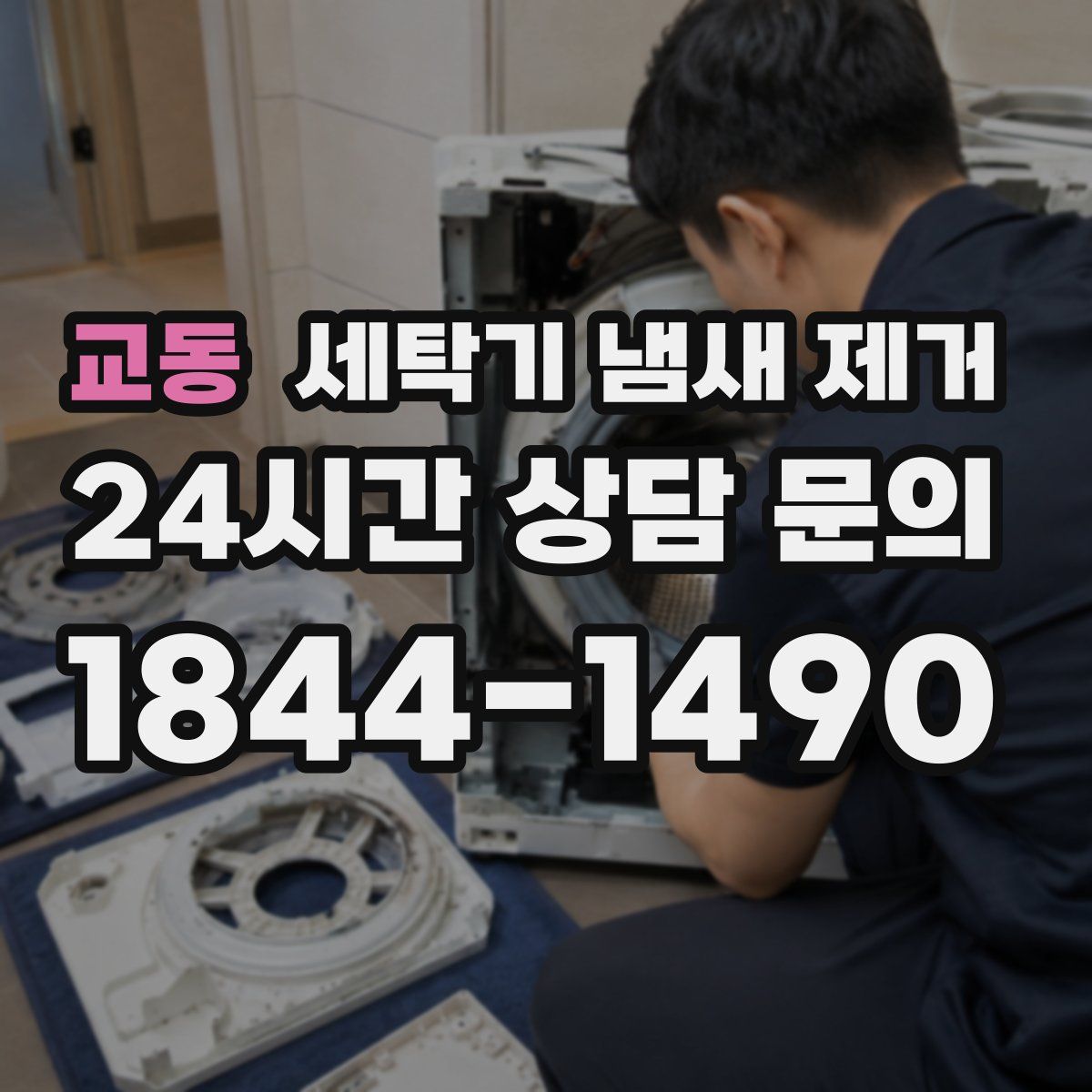교동 세탁기 냄새 제거