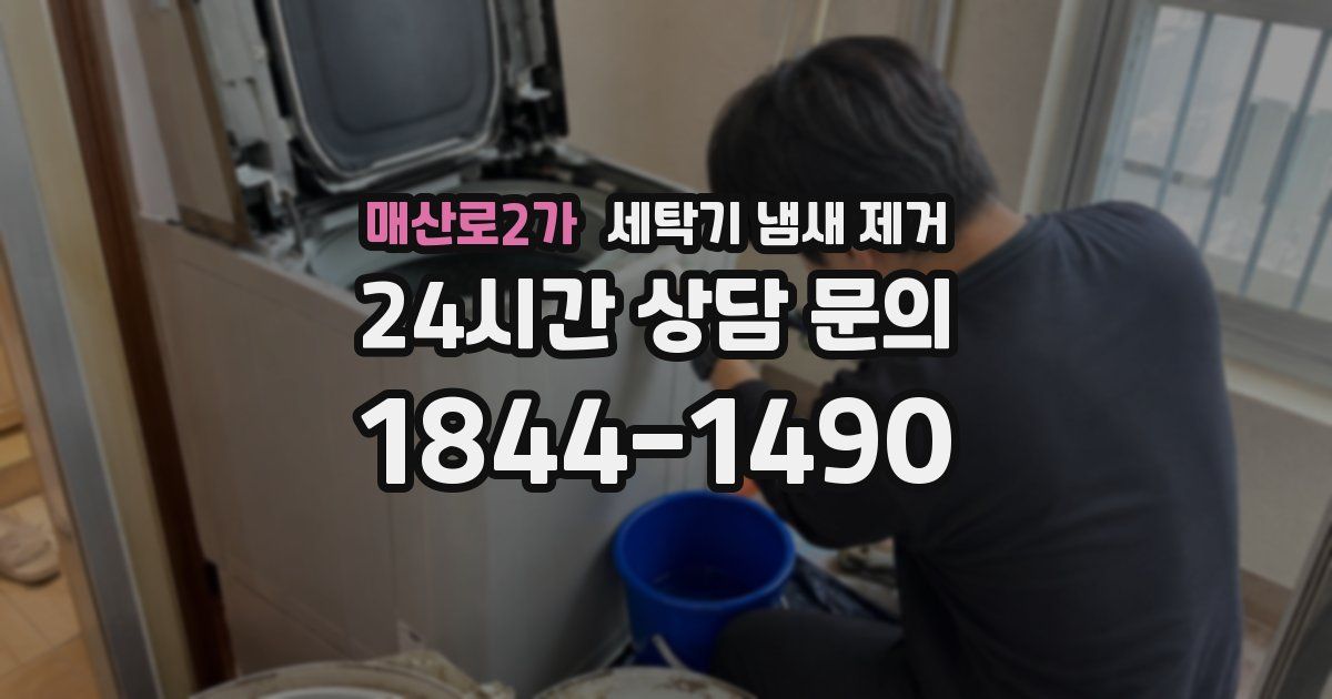 매산로2가 세탁기 냄새 제거