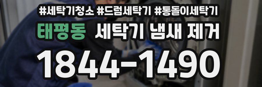 태평동 세탁기 냄새 제거