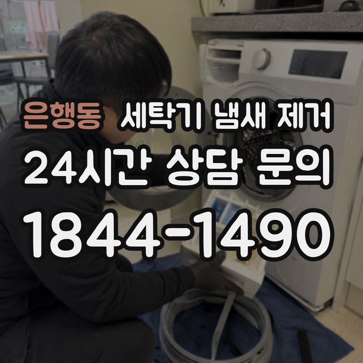 은행동 세탁기 냄새 제거