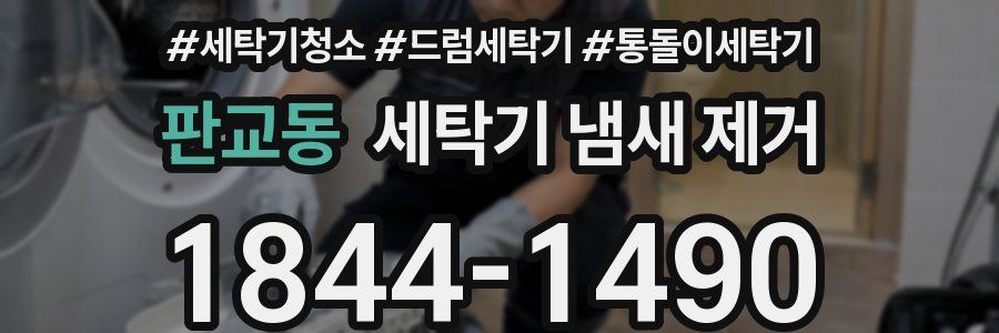 판교동 세탁기 냄새 제거