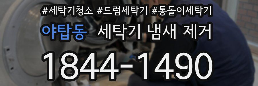 야탑동 세탁기 냄새 제거