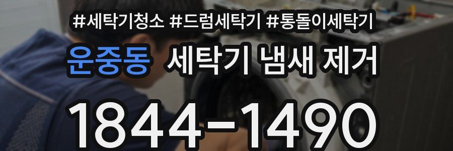 운중동 세탁기 냄새 제거