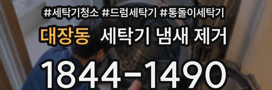 대장동 세탁기 냄새 제거