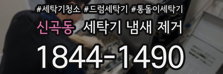 신곡동 세탁기 냄새 제거