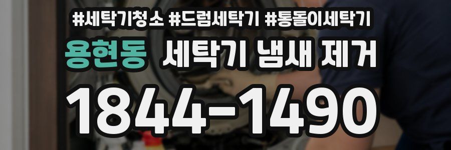 용현동 세탁기 냄새 제거
