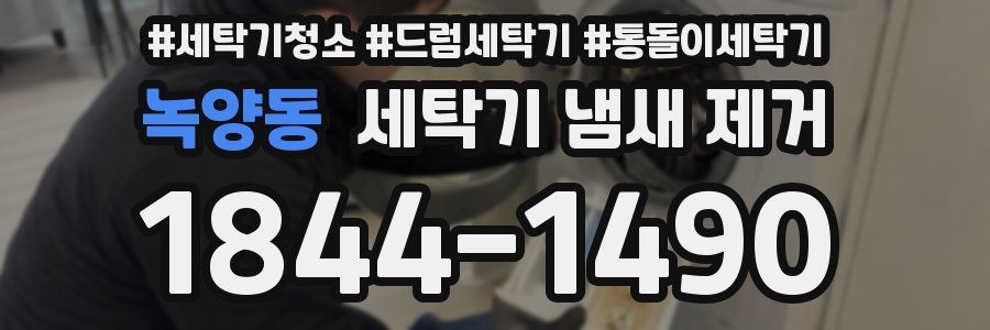 녹양동 세탁기 냄새 제거