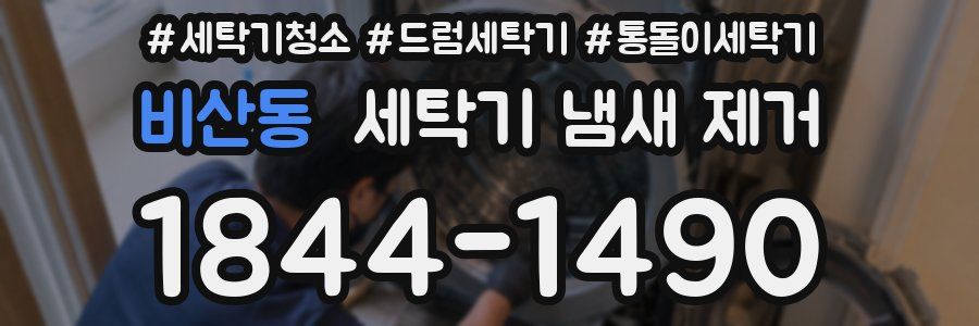 비산동 세탁기 냄새 제거