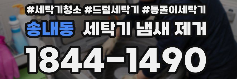 송내동 세탁기 냄새 제거