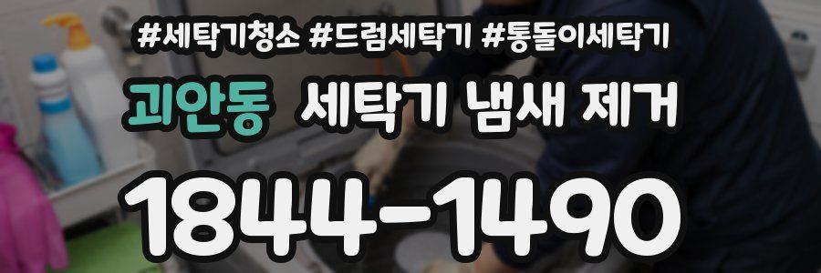 괴안동 세탁기 냄새 제거