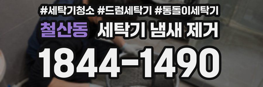 철산동 세탁기 냄새 제거
