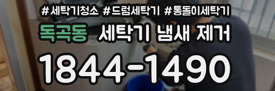 독곡동 세탁기 냄새 제거