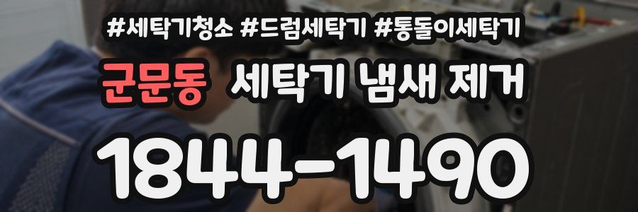 군문동 세탁기 냄새 제거