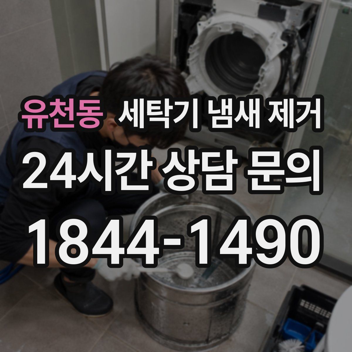 유천동 세탁기 냄새 제거