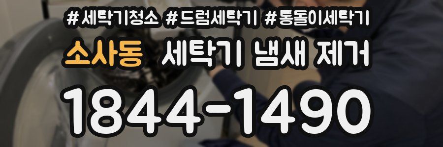 소사동 세탁기 냄새 제거