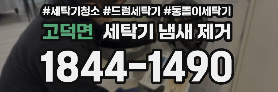 고덕면 세탁기 냄새 제거