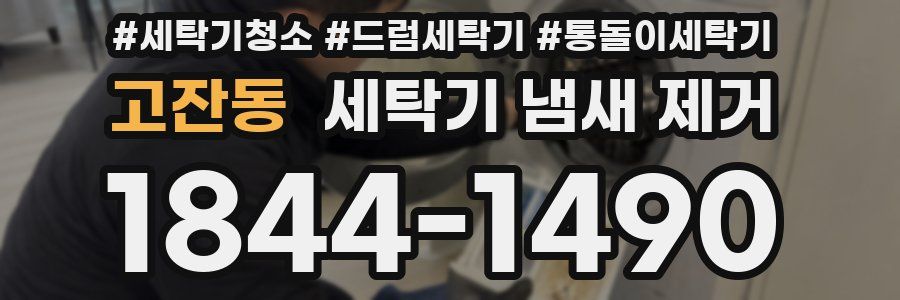 고잔동 세탁기 냄새 제거
