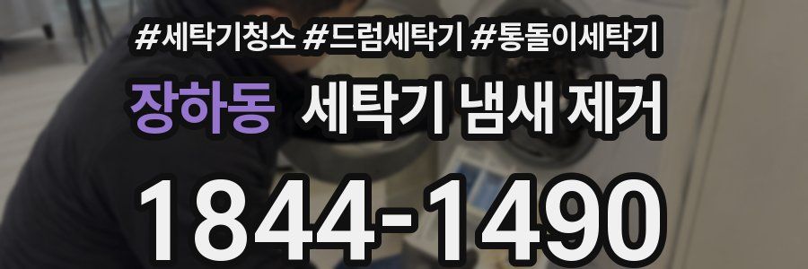 장하동 세탁기 냄새 제거