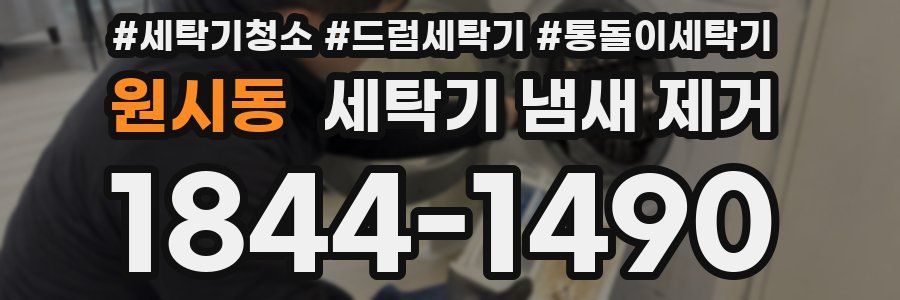 원시동 세탁기 냄새 제거