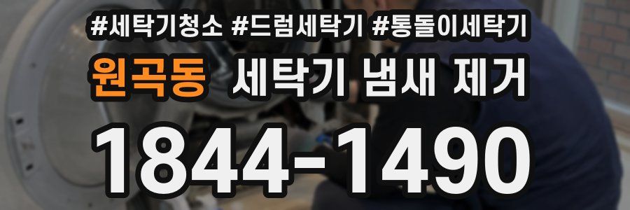 원곡동 세탁기 냄새 제거