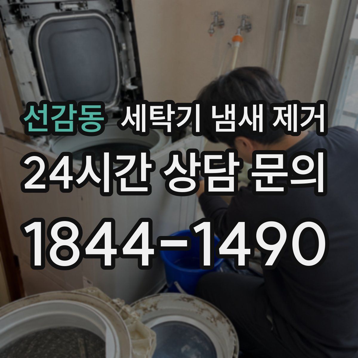 선감동 세탁기 냄새 제거