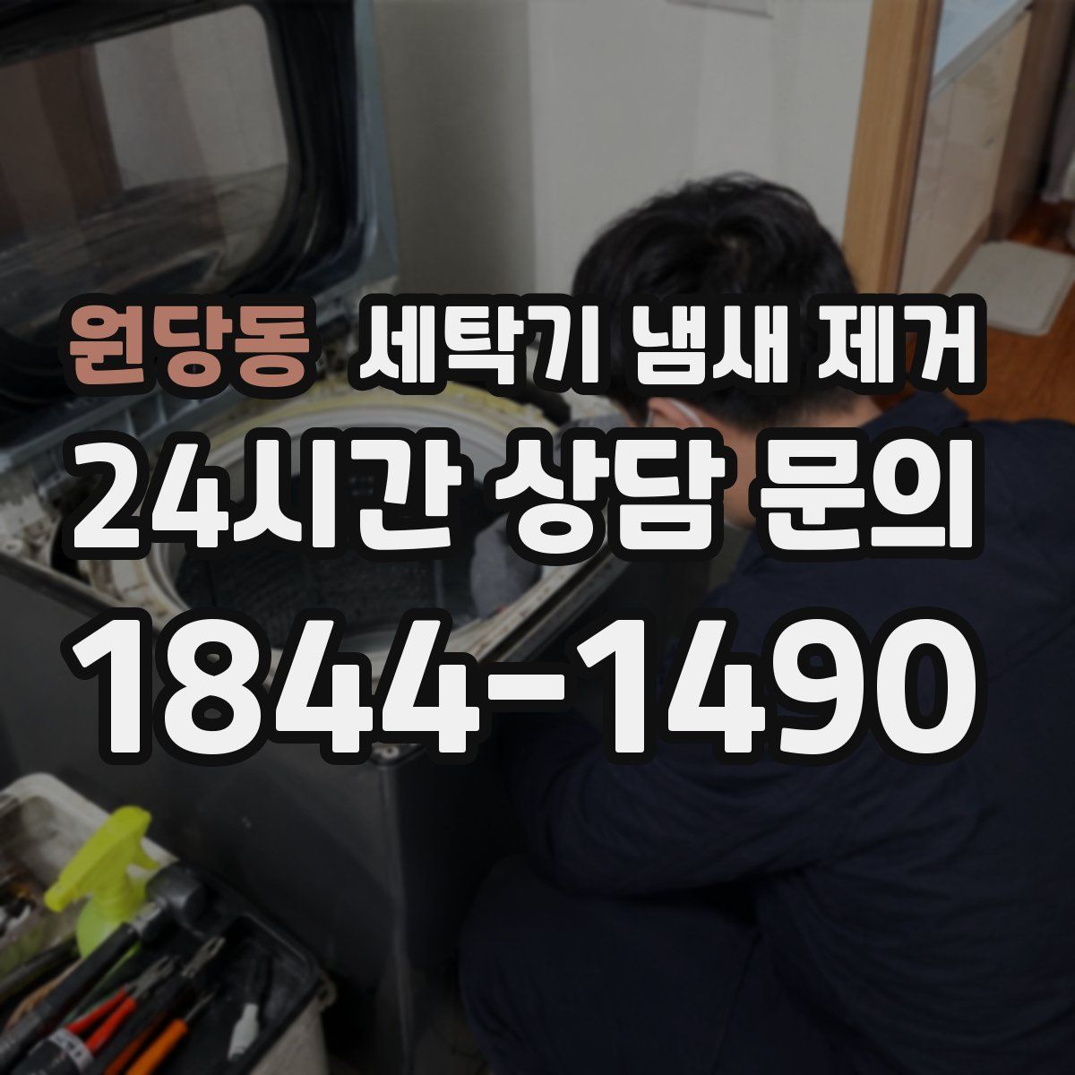 원당동 세탁기 냄새 제거
