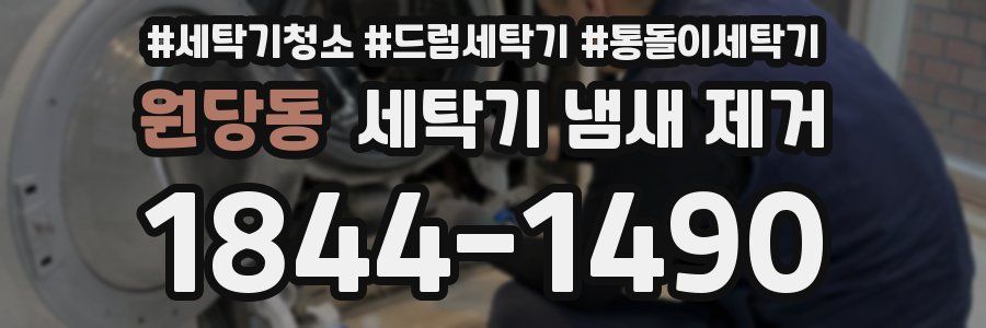 원당동 세탁기 냄새 제거