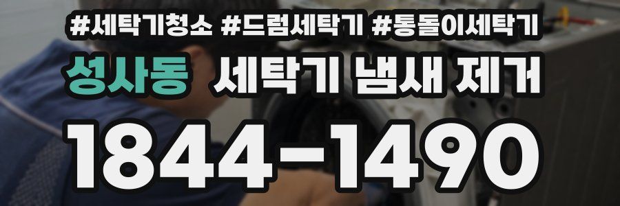 성사동 세탁기 냄새 제거