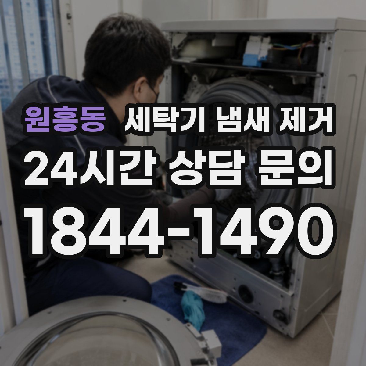 원흥동 세탁기 냄새 제거