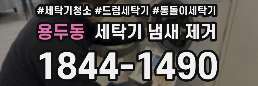 용두동 세탁기 냄새 제거