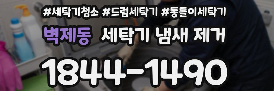 벽제동 세탁기 냄새 제거