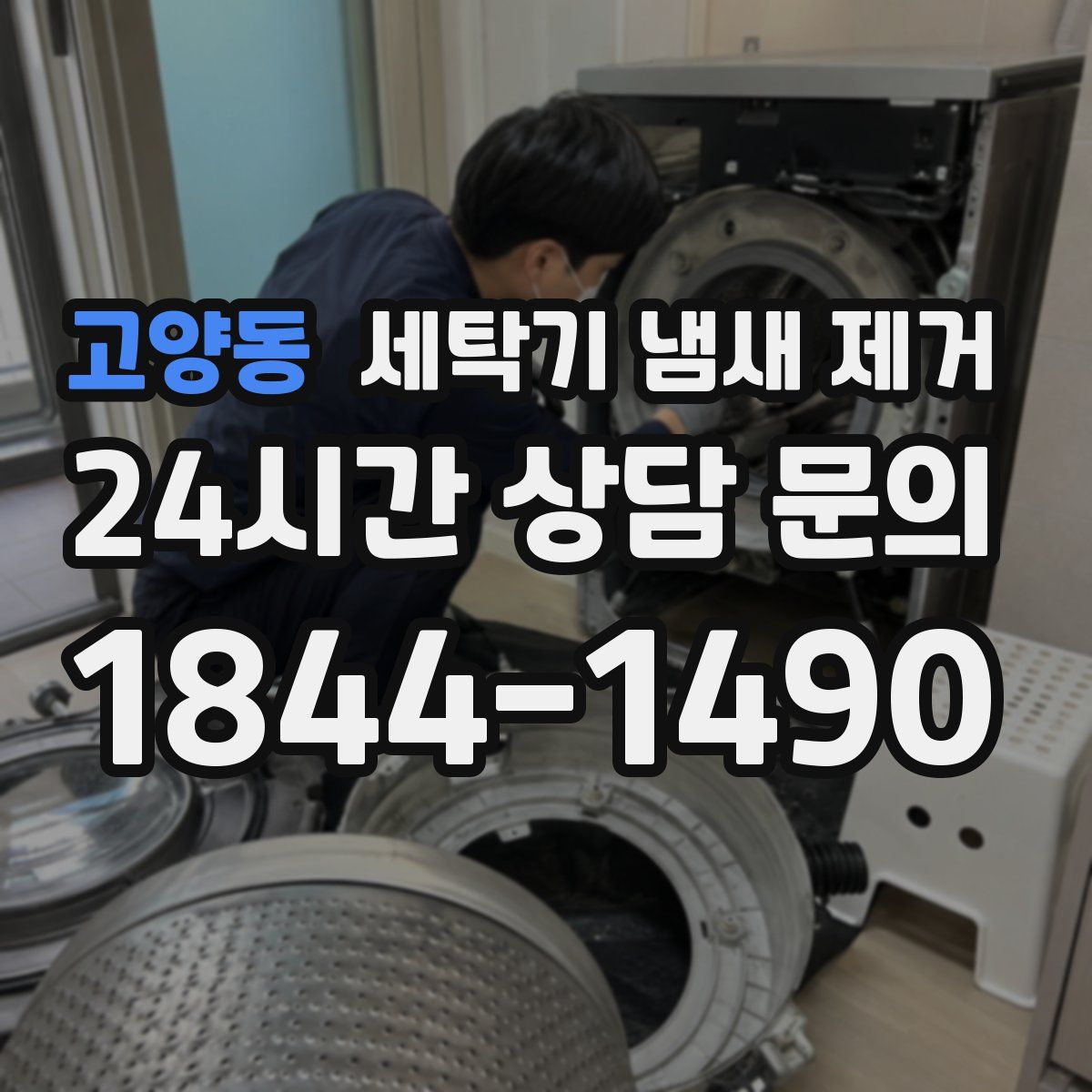 고양동 세탁기 냄새 제거