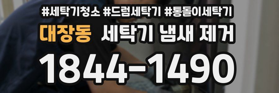 대장동 세탁기 냄새 제거