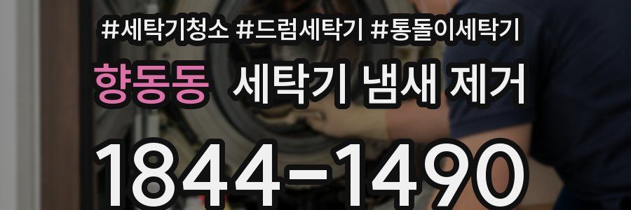 향동동 세탁기 냄새 제거