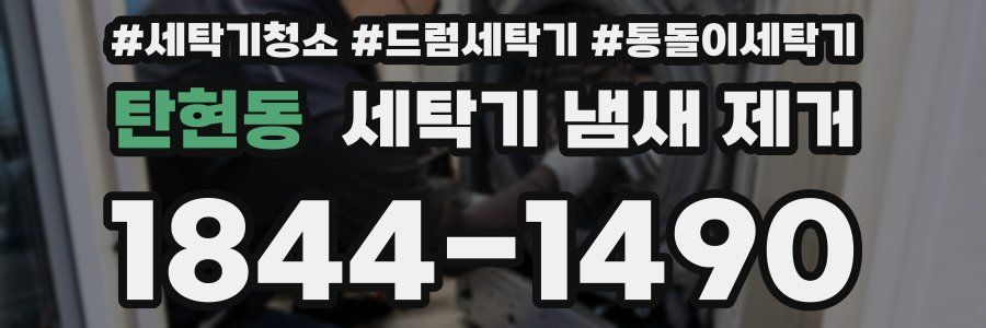 탄현동 세탁기 냄새 제거