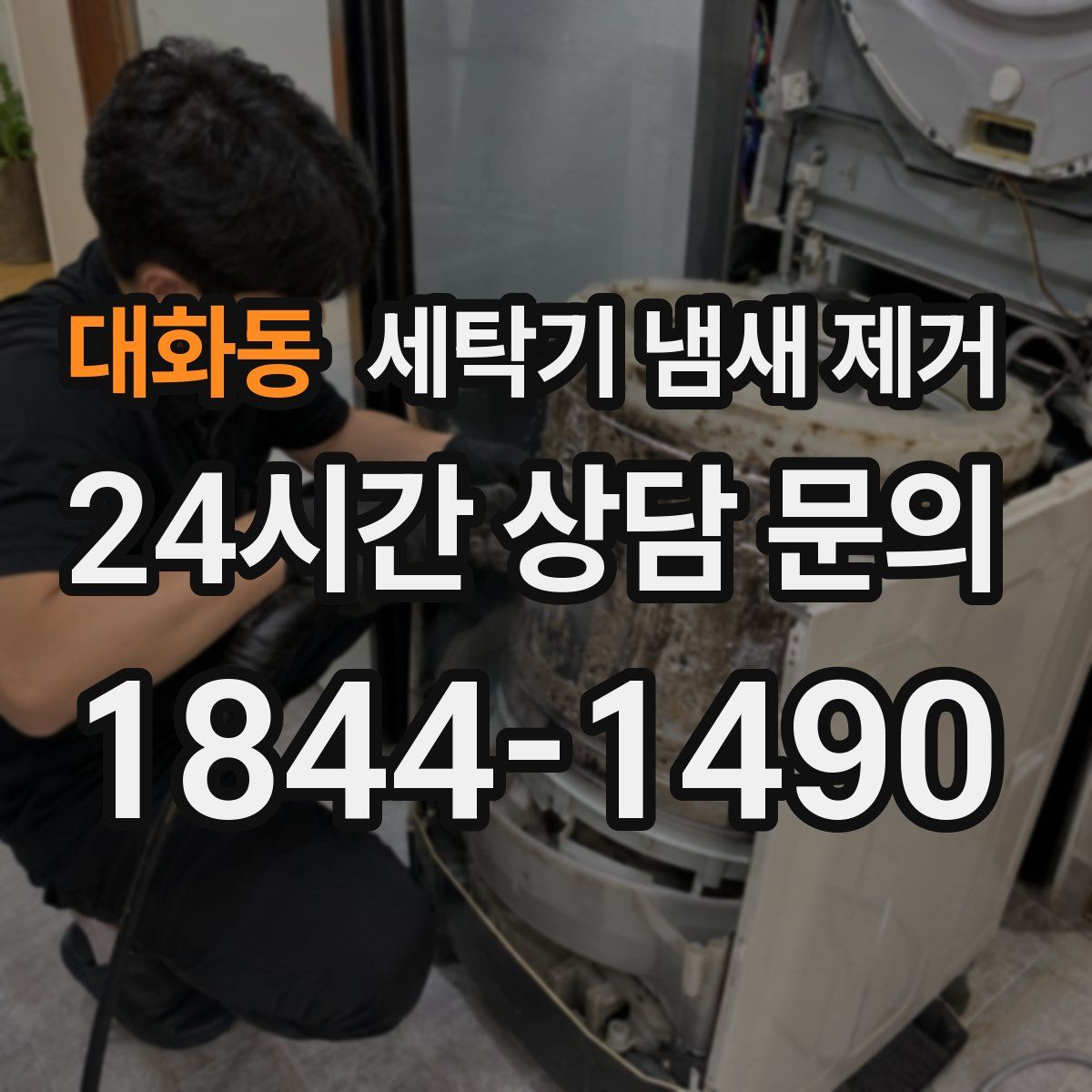 대화동 세탁기 냄새 제거