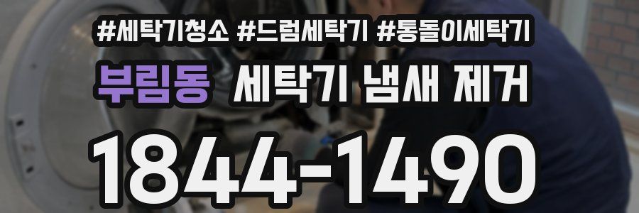 부림동 세탁기 냄새 제거
